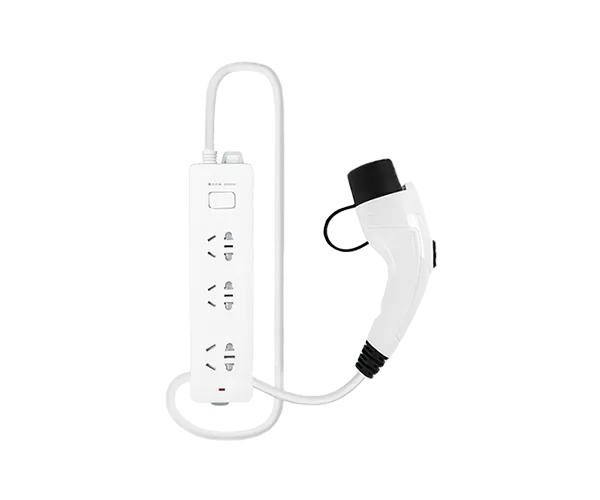 Cable de carga EV V2L de 10/16A + Regleta de 2 tomas
