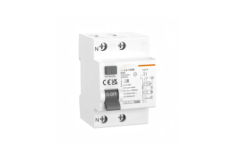 APL6-100B Tipo B Interruptor de Circuito de Corriente Residual (RCCB)