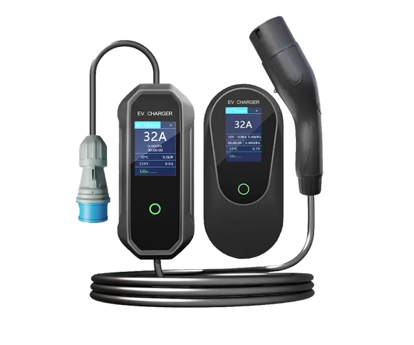 Cargador portátil AC para vehículos eléctricos