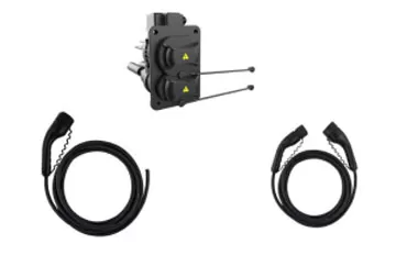Toma de Carga CCS2 y Conector del Cargador CCS 2 Toma de Carga CCS2 y Conector del Cargador CCS 2
