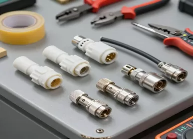 Diseño y selección de uso del conector del arnés de cables